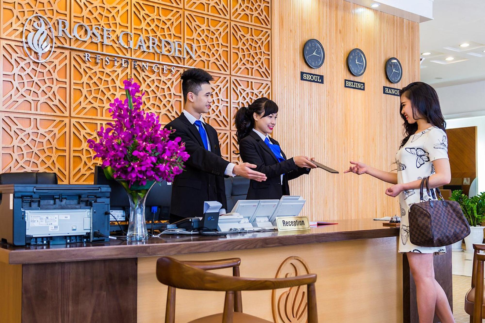 โรสการ์เดนเรสซิเดนซ์ Aparthotel ฮานอย ภายนอก รูปภาพ